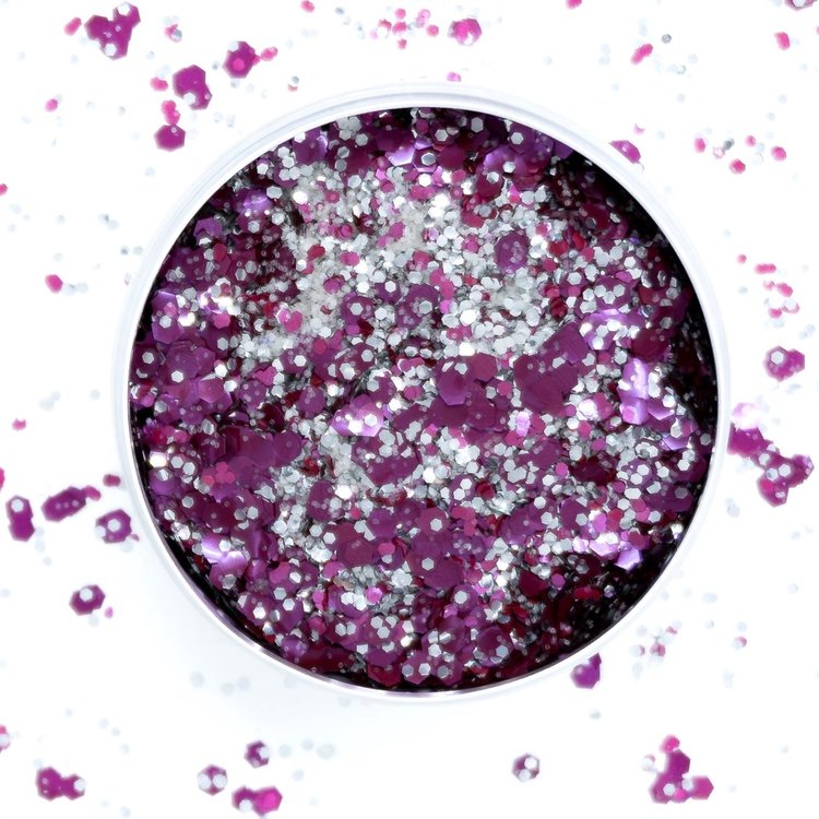 Unicornio Púrpura Glitter