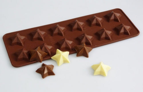 Forget Me Not Oils Europe Magic Stars - Chocolate Collection Silicone Mould