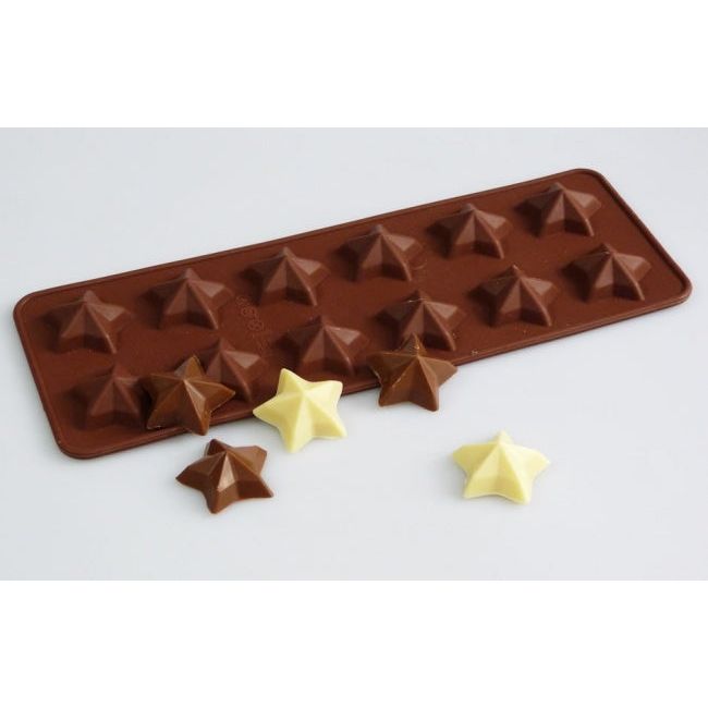 Forget Me Not Oils Europe Magic Stars - Chocolate Collection Silicone Mould