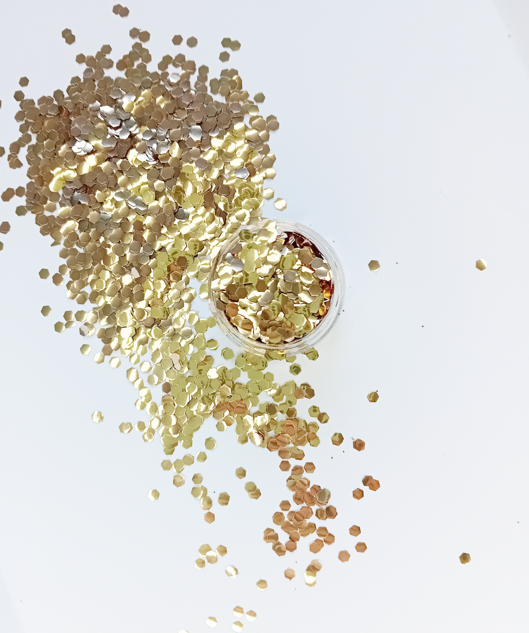 Oro Rosado Glitter