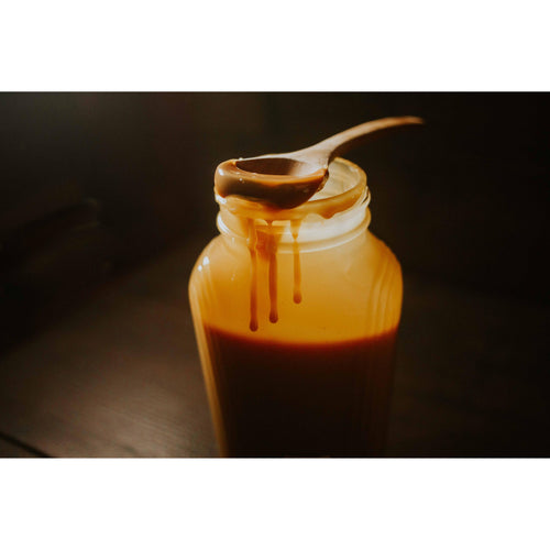 Aromatic fragrancia Caramelo Cremoso para velas con Algodón de azúcar, Mantequilla de Vainilla y Caramelo Cremoso
