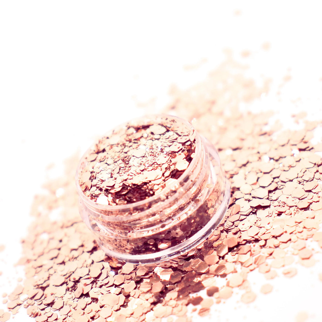 Forget Me Not Oils Europe  Rose Gold Mix Glitter